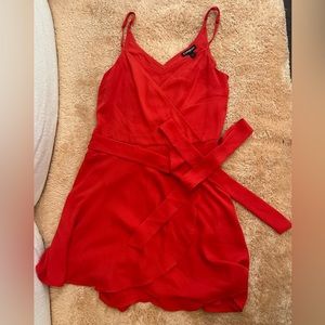 Red Express romper